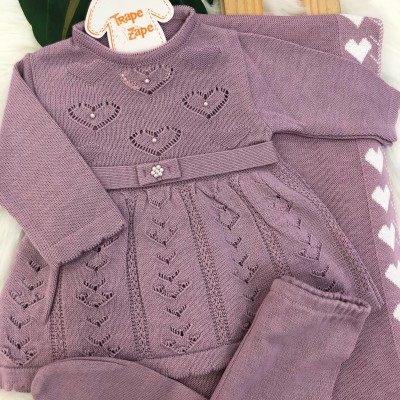   Saída de maternidade Sarah - Lilas